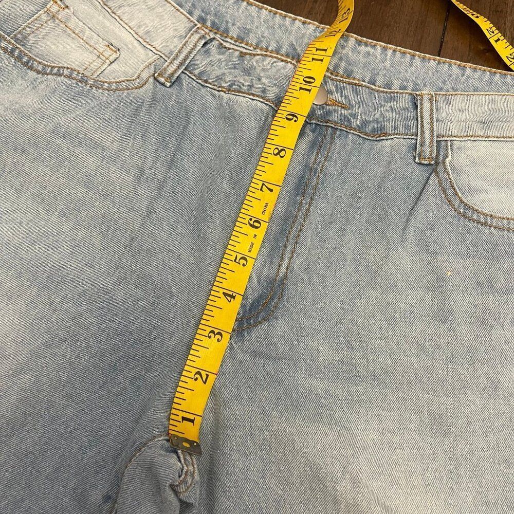 Ripped Baggy Jeans XL/12 - Picture 9 of 10